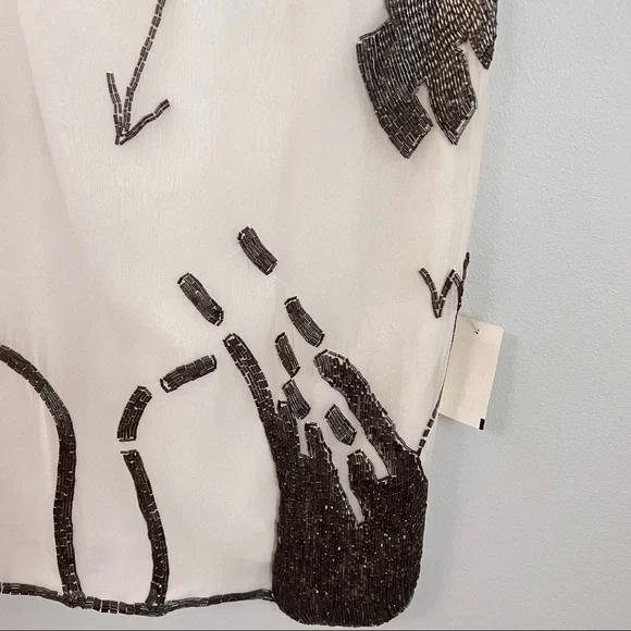 Creative Creations Bonwit Teller silk beaded slip dress - Picture 7 of 16